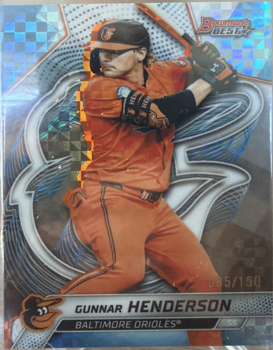 Gunnar Henderson [Blue X-Fractor] #36