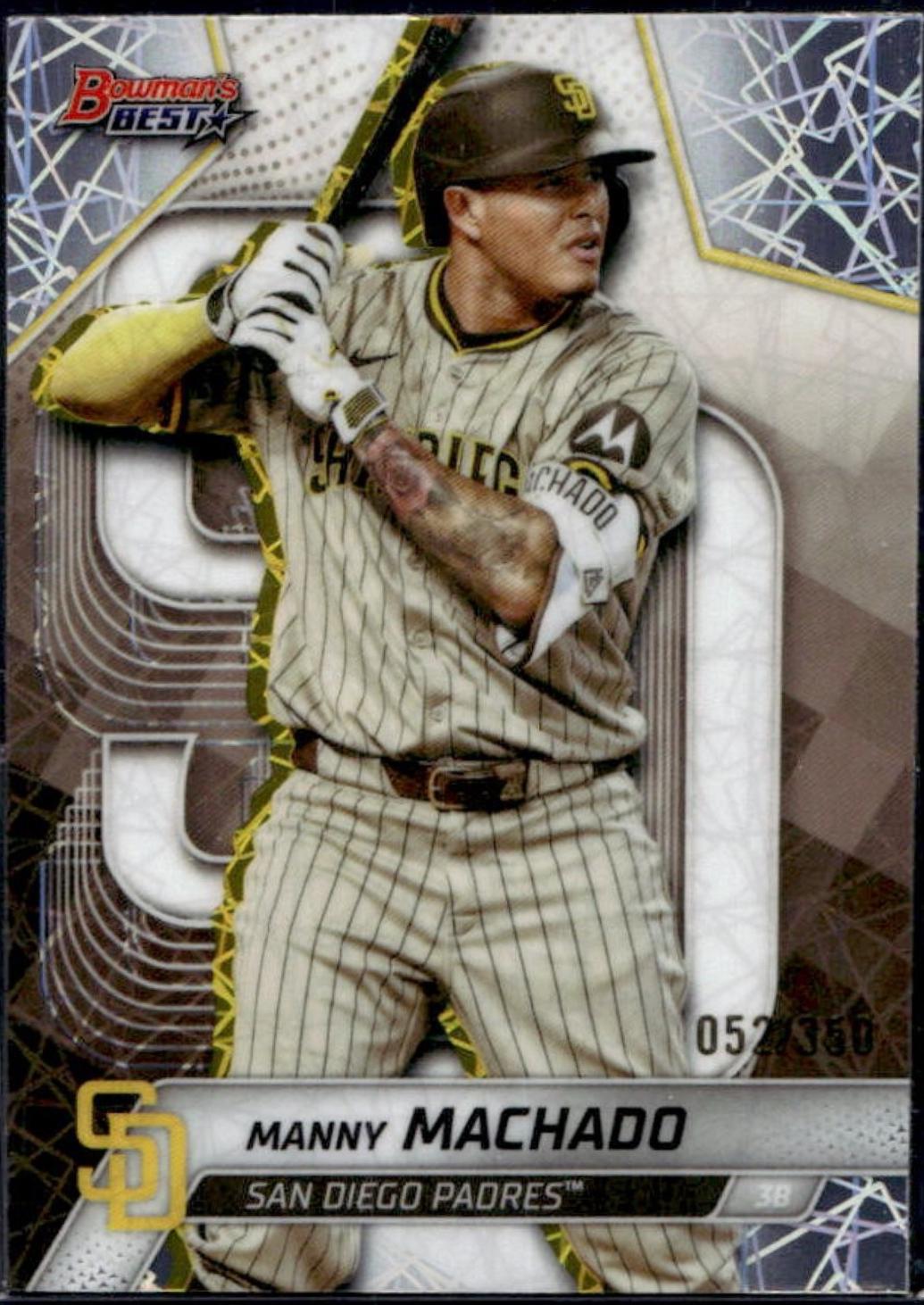 Manny Machado [Lazer Refractor] #6