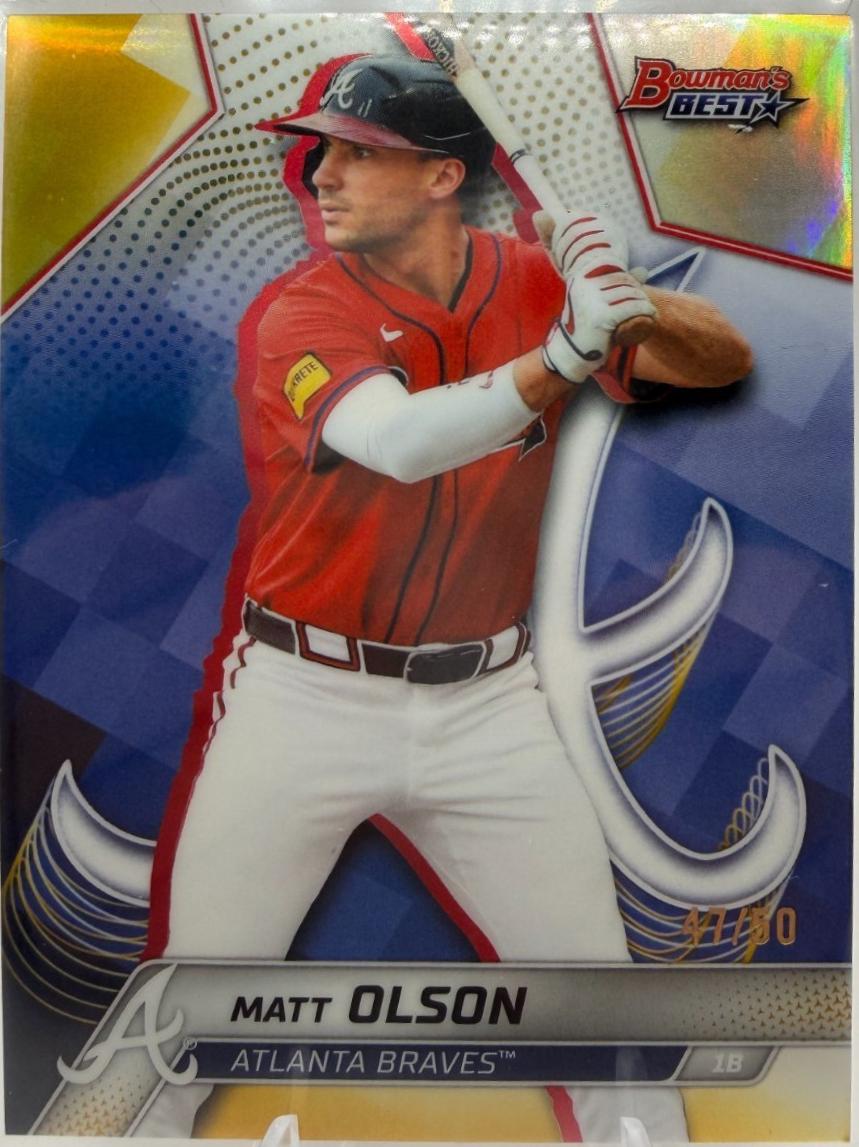 Matt Olson [Gold Refractor] #20