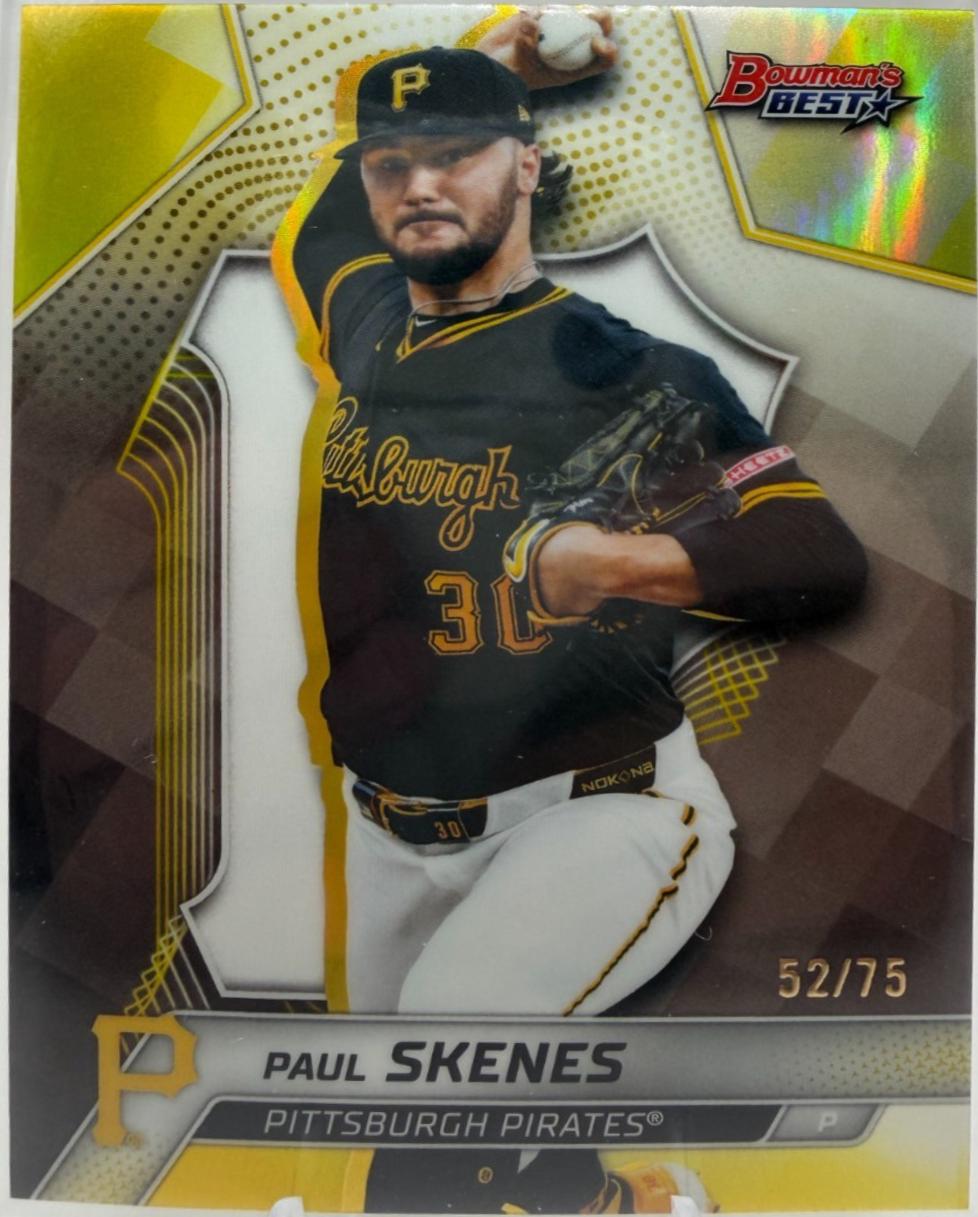 Paul Skenes [Yellow Refractor] #40