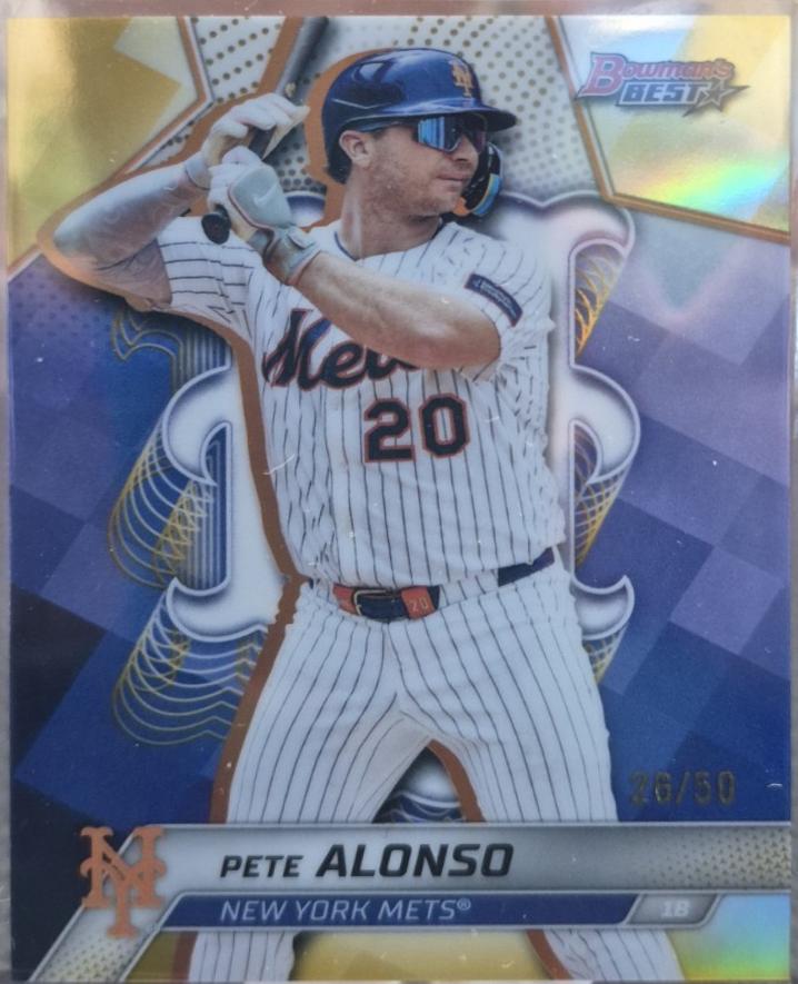 Pete Alonso [Gold Refractor] #51