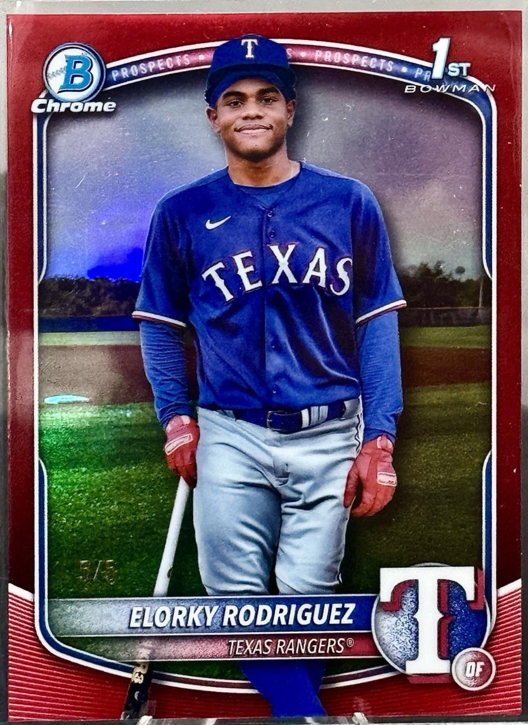 Elorky Rodriguez [Red Mega Refractor] #BCP-186