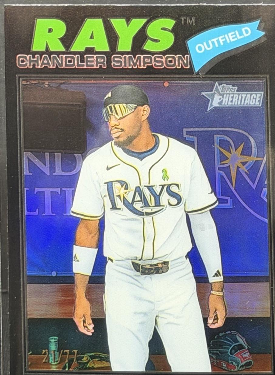 Chandler Simpson [Black Bordered Chrome] #58