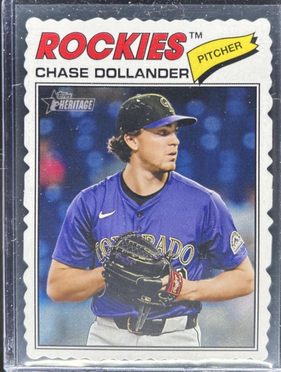 Chase Dollander [Deckle Edge] #91