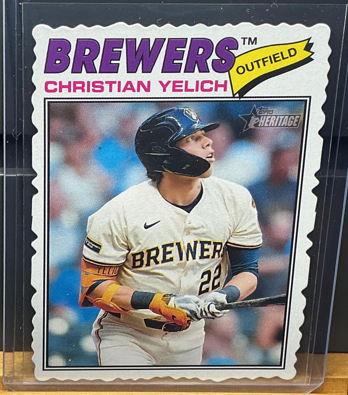 Christian Yelich [Deckle Edge] #332