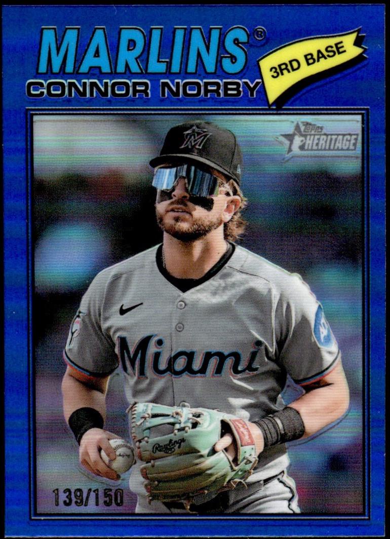 Connor Norby [Blue Bordered Chrome] #30