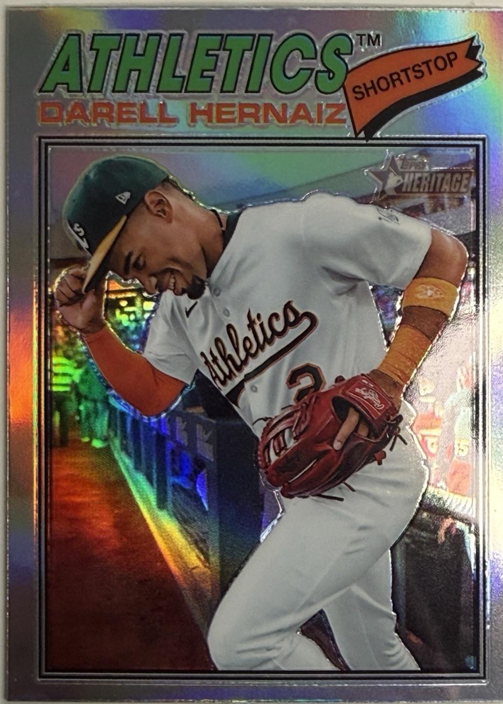 Darell Hernaiz [Refractor Chrome] #66