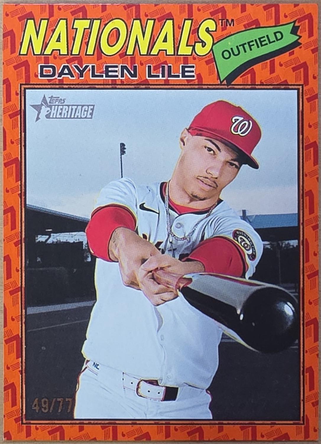 Daylen Lile [Color Of The Year Orange] #124