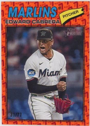 Edward Cabrera [Color Of The Year Orange] #169