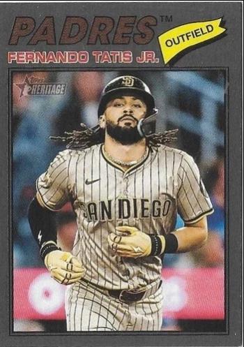 Fernando Tatis Jr. [Dark Gray Bordered] #322