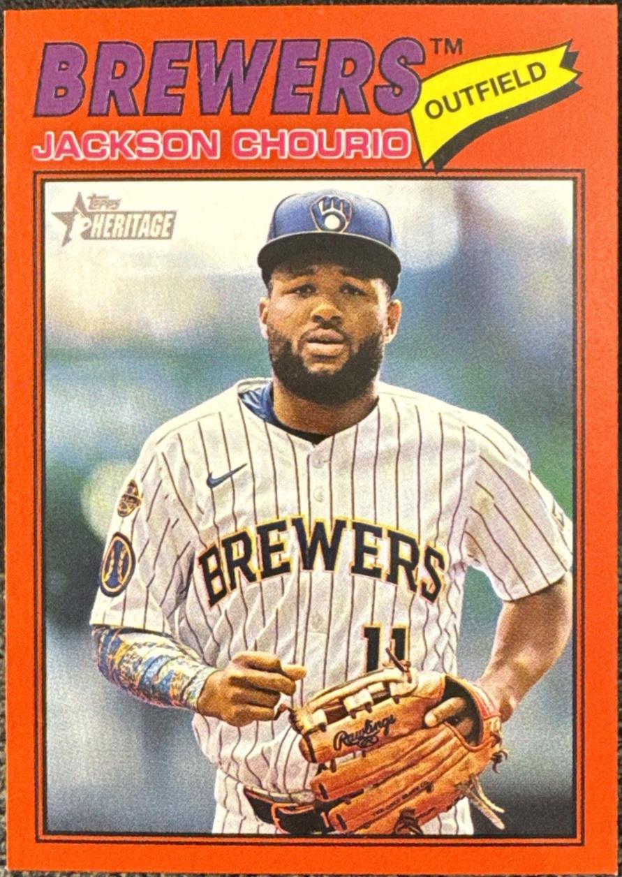Jackson Chourio [Red Bordered] #272