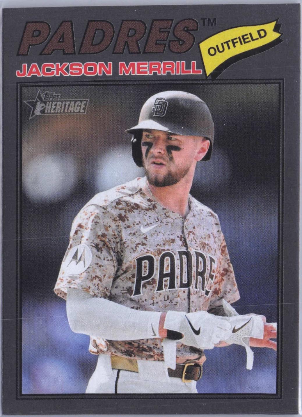 Jackson Merrill [Dark Gray Bordered] #351