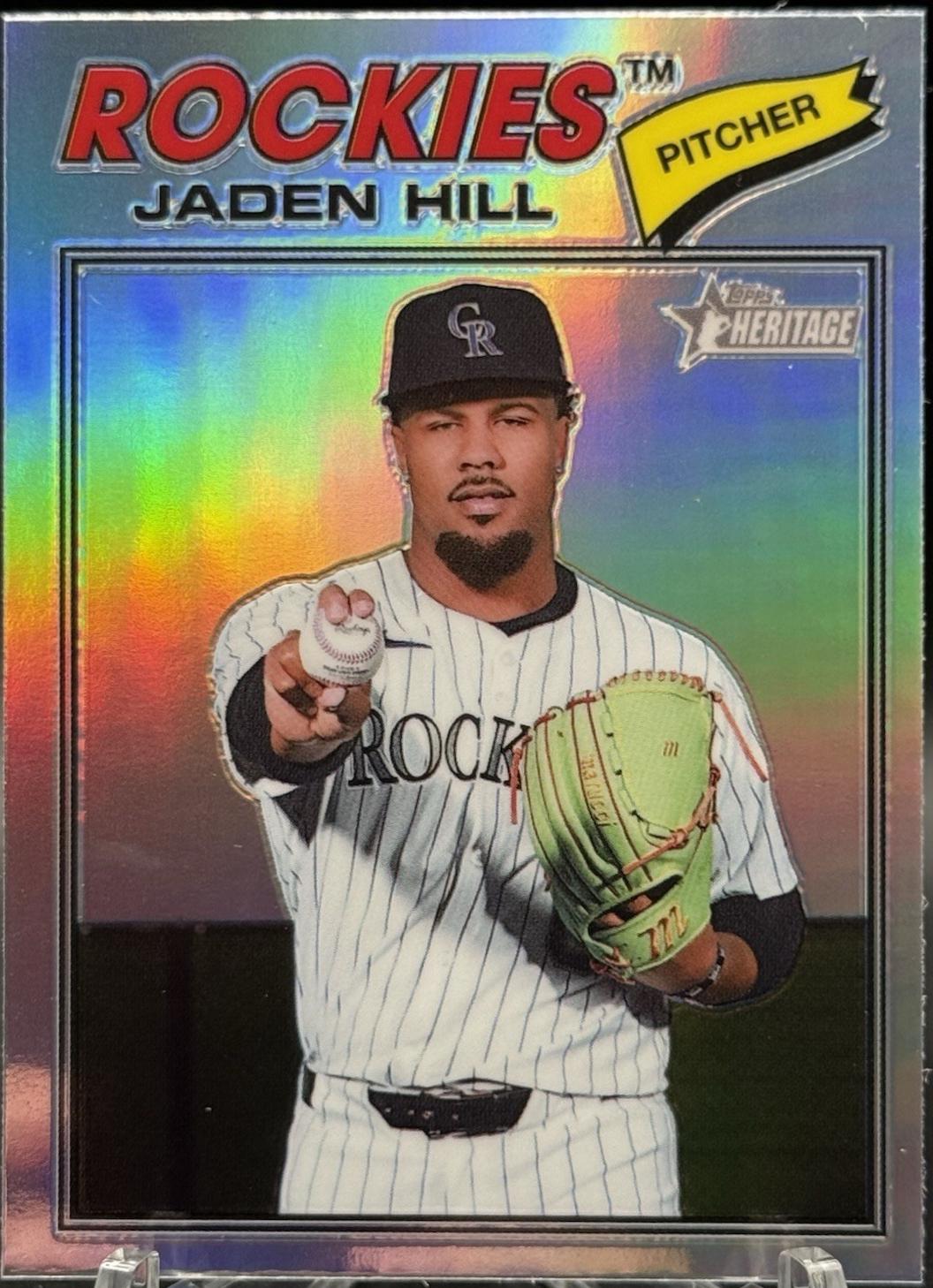 Jaden Hill [Refractor Chrome] #26