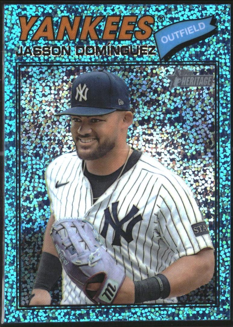 Jasson Dominguez [Light Blue Sparkle Chrome] #104