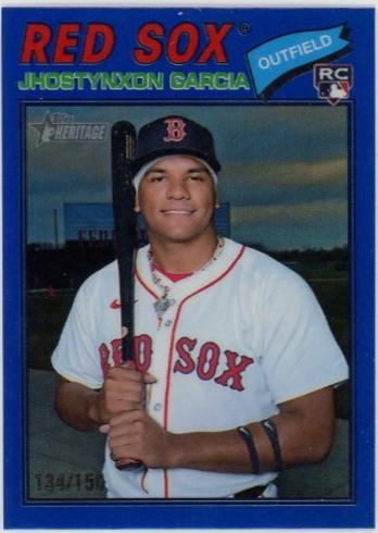 Jhostynxon Garcia [Blue Bordered Chrome] #112