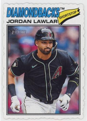 Jordan Lawlar [Deckle Edge] #172