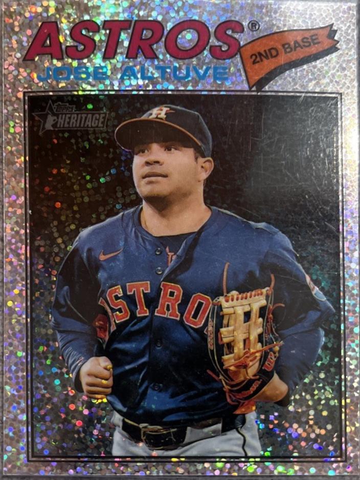 Jose Altuve [Silver Sparkle Chrome] #11