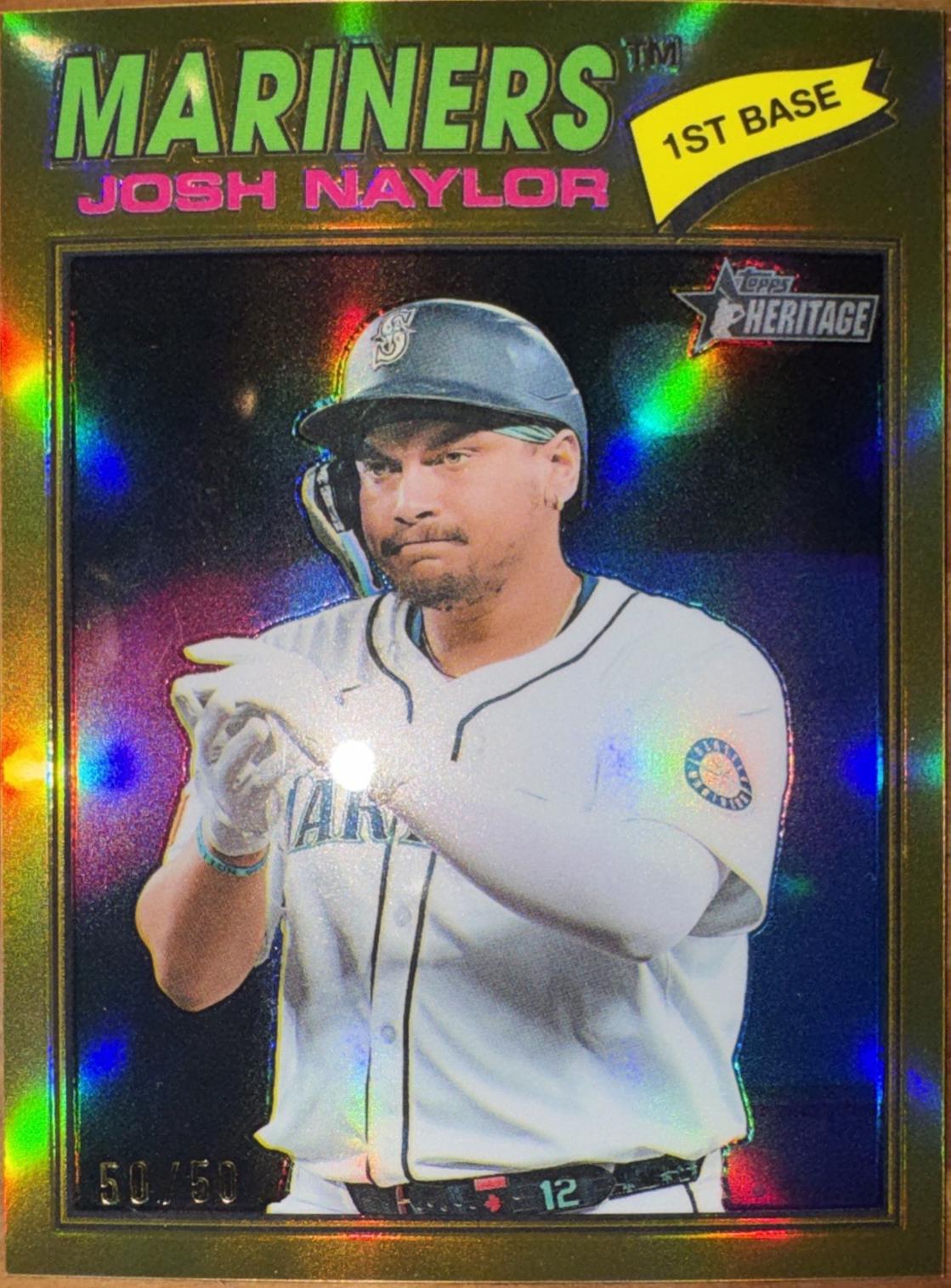 Josh Naylor [Gold Bordered Chrome] #129