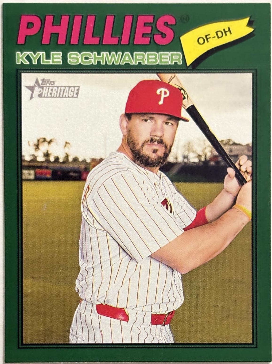 Kyle Schwarber [Dark Green] #159