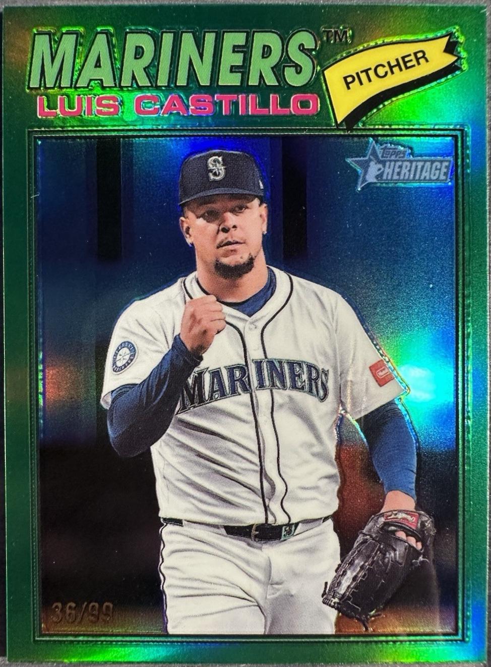 Luis Castillo [Green Bordered Chrome] #24
