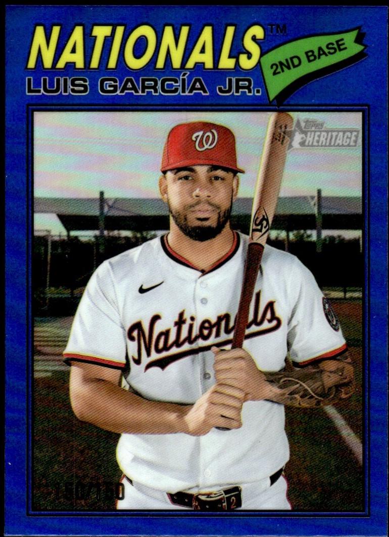 Luis Garcia Jr. [Blue Bordered Chrome] #43