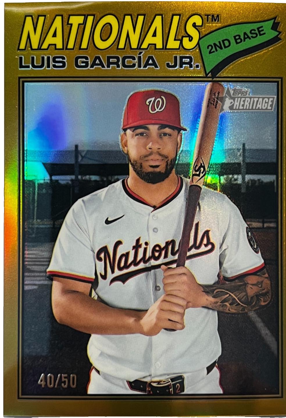 Luis Garcia Jr. [Gold Bordered Chrome] #43