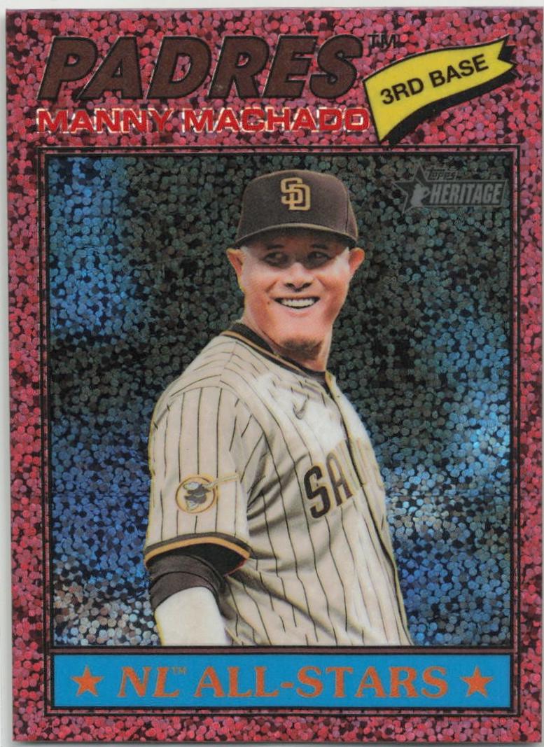 Manny Machado [Refractor Chrome] #143