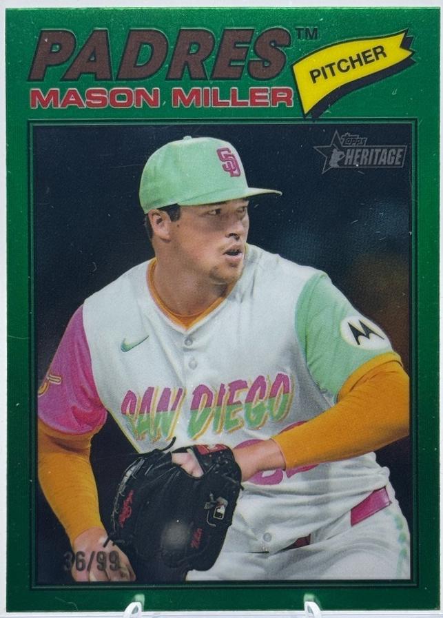 Mason Miller [Green Bordered Chrome] #65