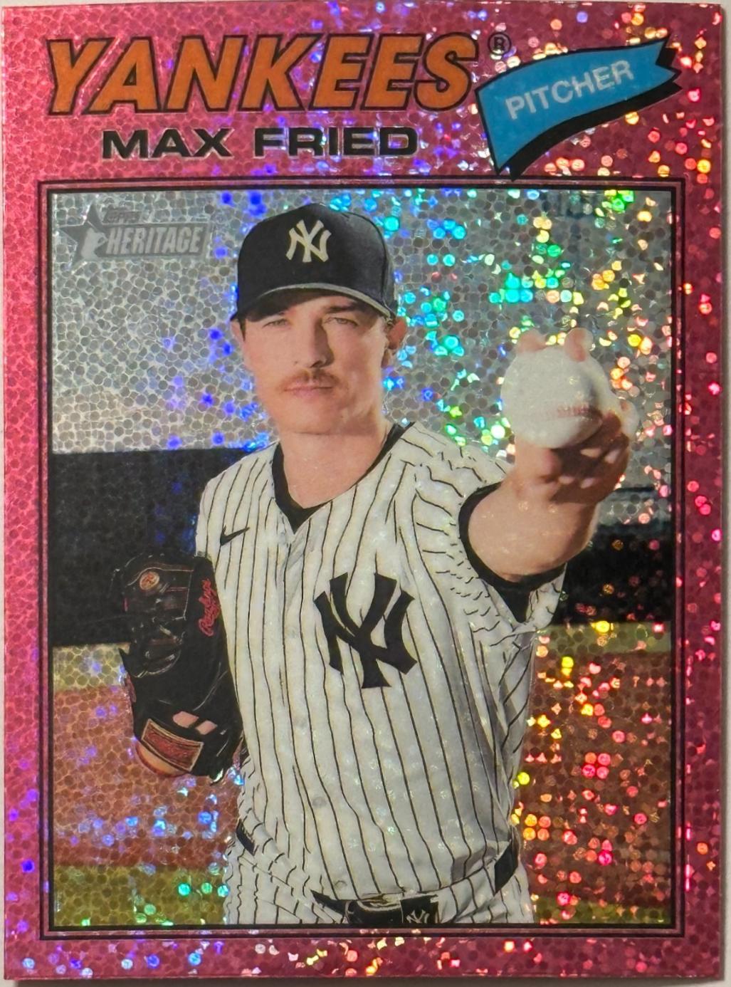 Max Fried [Pink Sparkle Chrome] #130