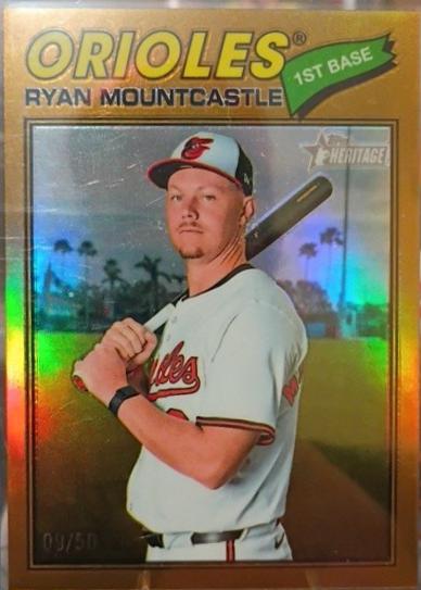 Ryan Mountcastle [Gold Bordered Chrome] #131