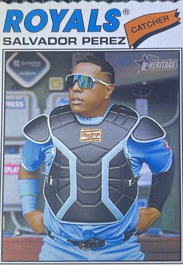 Salvador Perez [Deckle Edge] #320
