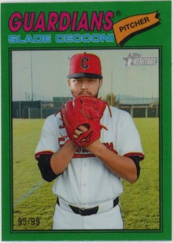 Slade Cecconi [Green Bordered Chrome] #87