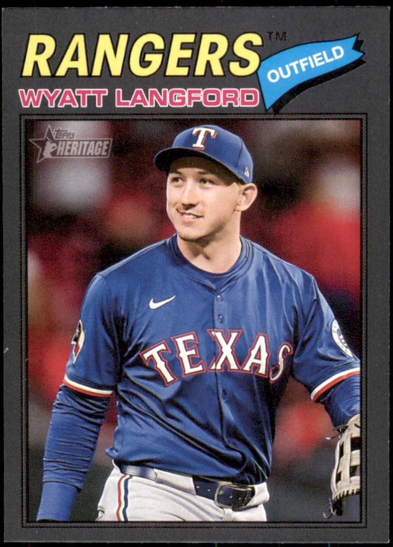Wyatt Langford [Dark Gray Bordered] #340