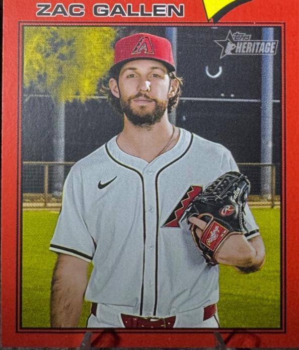 Zac Gallen [Red Bordered] #254