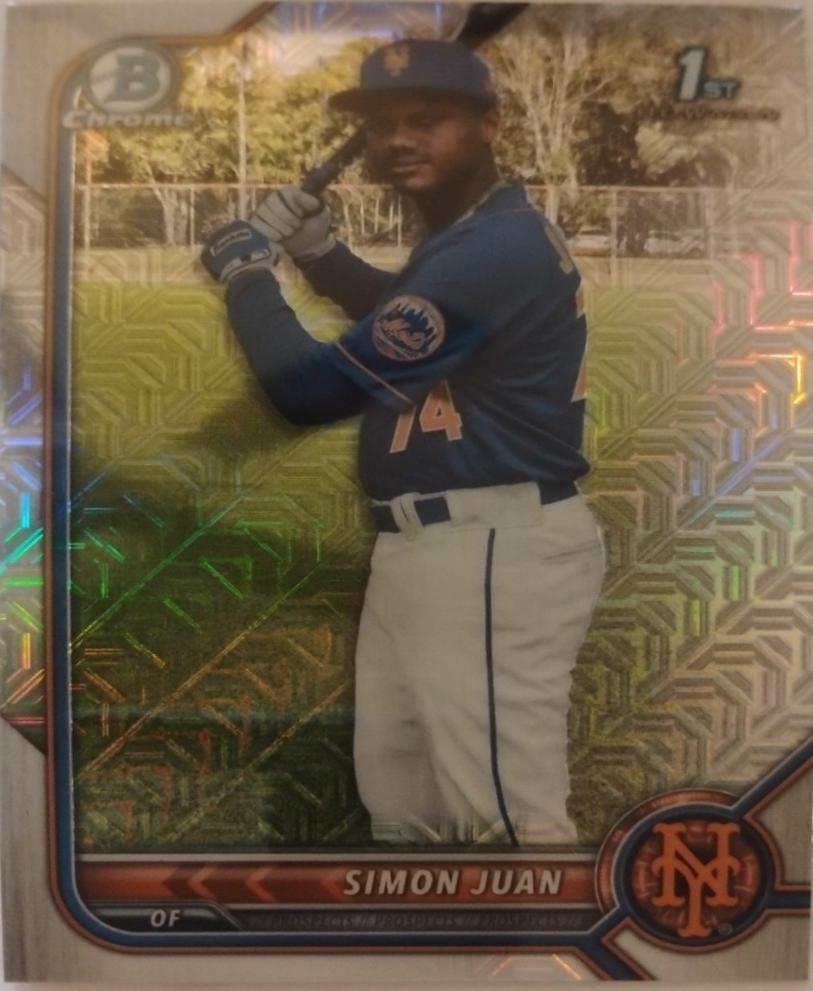 Simon Juan [Fuchsia Pink Mojo Refractor] #BCP-170