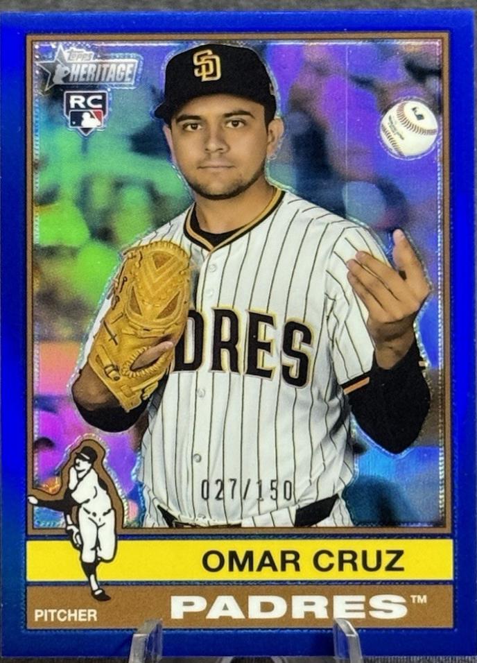 Omar Cruz [Blue Chrome] #516