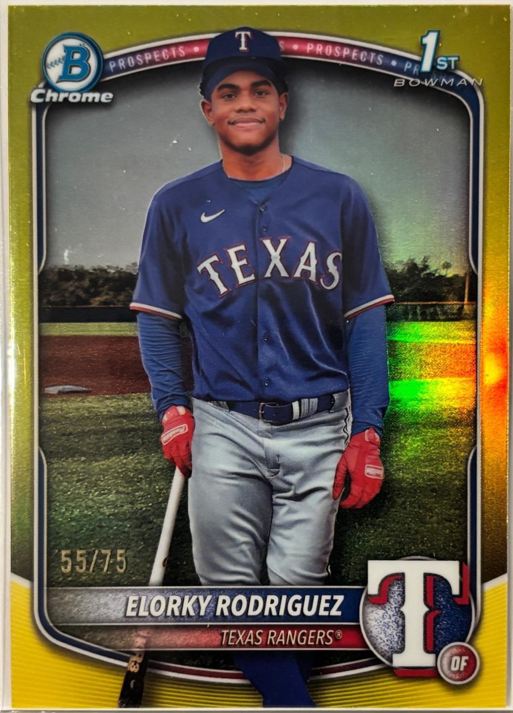 Elorky Rodriguez [Yellow Mega Refractor] #BCP-186