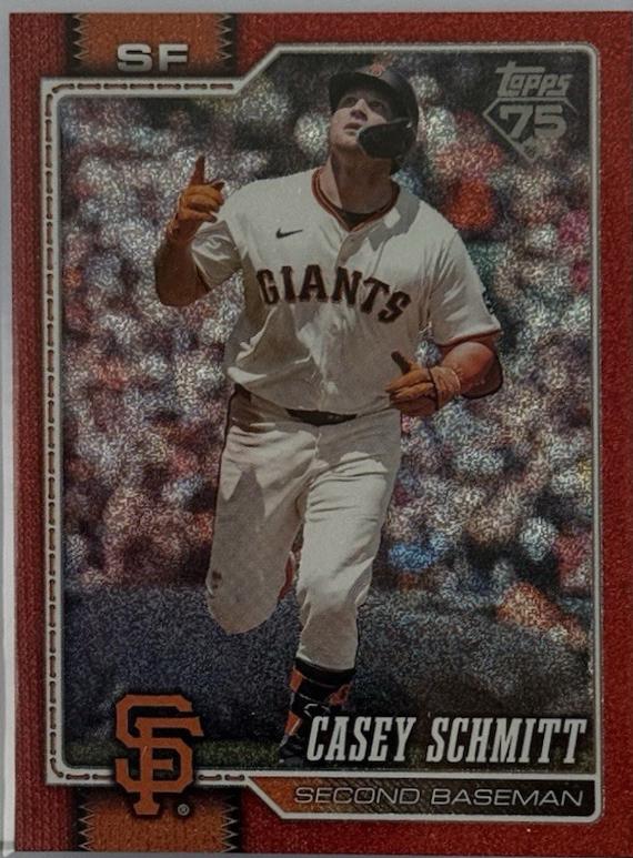 Casey Schmitt [Red Sandglitter] #57