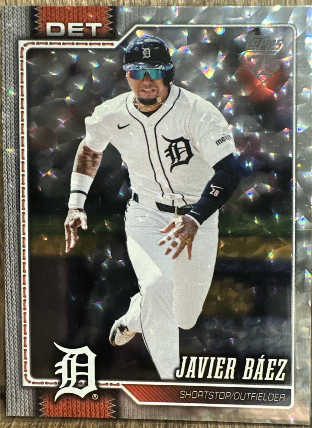 Javier Baez [Silver Crackleboard] #144
