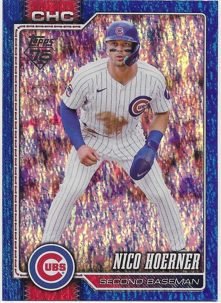 Nico Hoerner [Blue Holo] #5