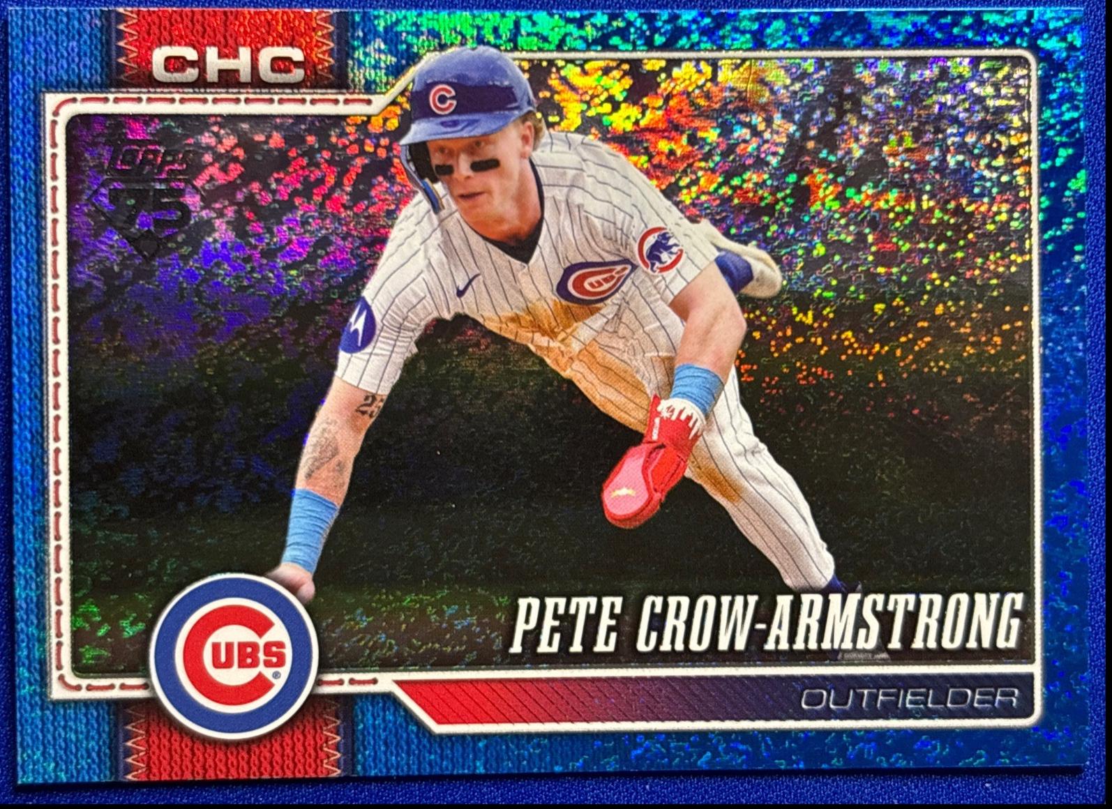 Pete Crow-Armstrong [Blue Holo] #196