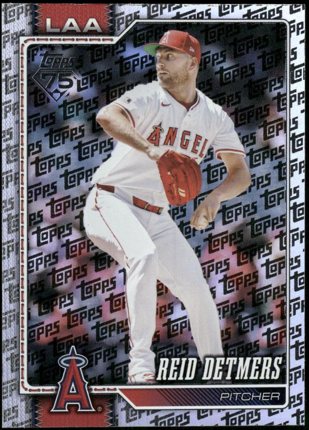 Reid Detmers [Topps Foil Pattern] #271