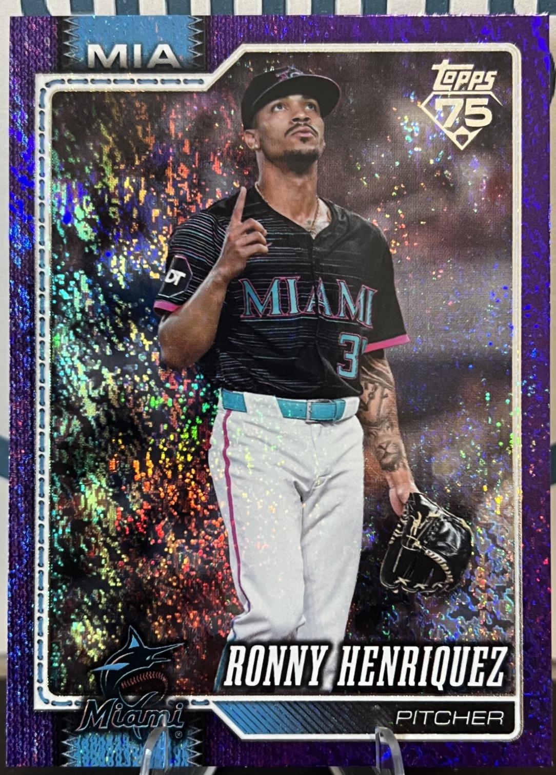 Ronny Henriquez [Purple Holo] #290