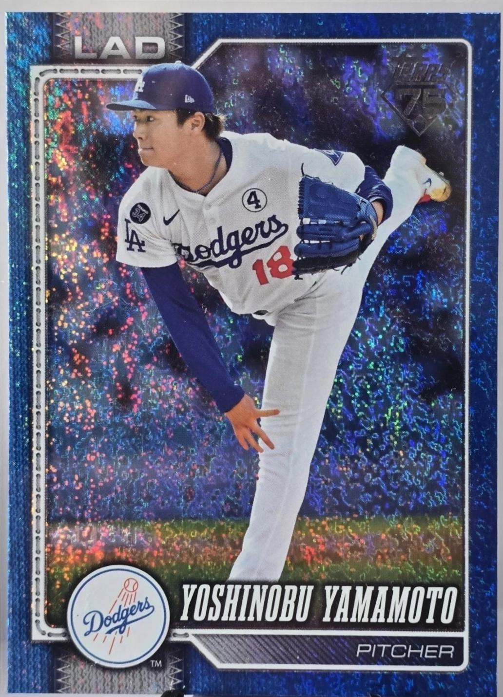 Yoshinobu Yamamoto [Blue Holo] #90