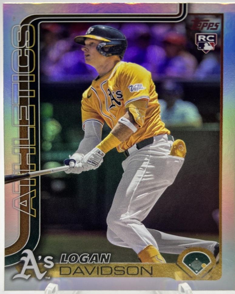 Logan Davidson [Aqua Rainbow Foil] #US213