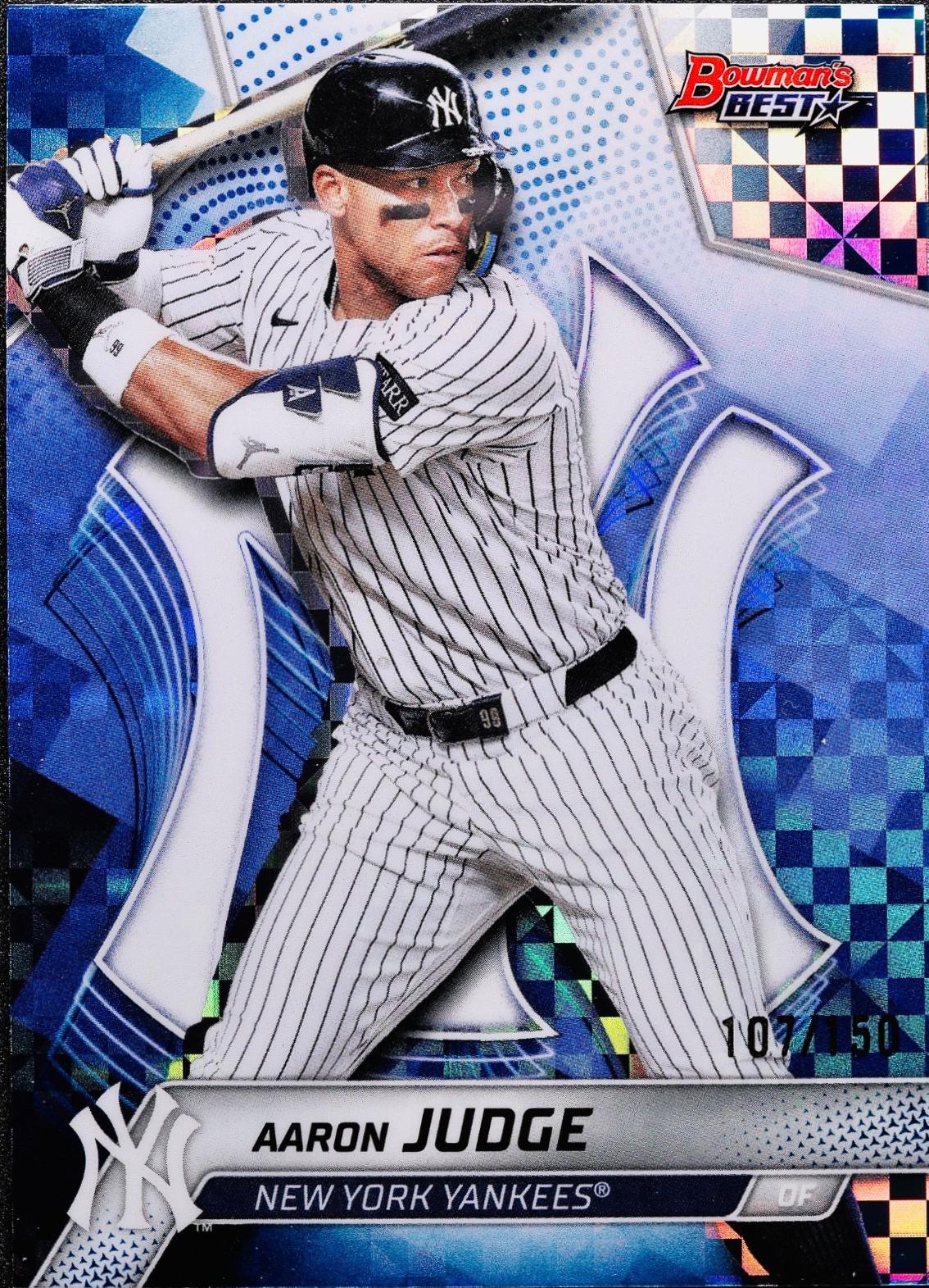 Aaron Judge [Blue X-Fractor] #38