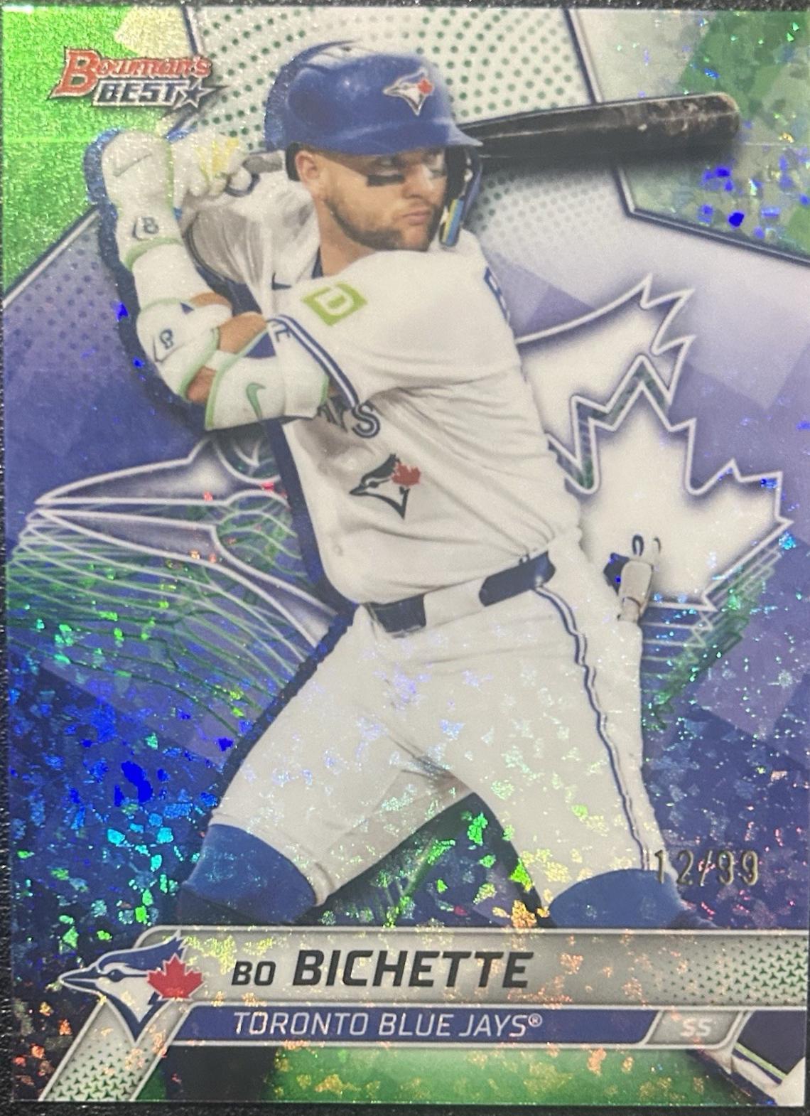 Bo Bichette [Green Mini-Diamond Refractor] #39
