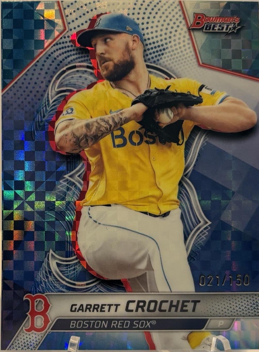 Garrett Crochet [Blue Refractor] #3