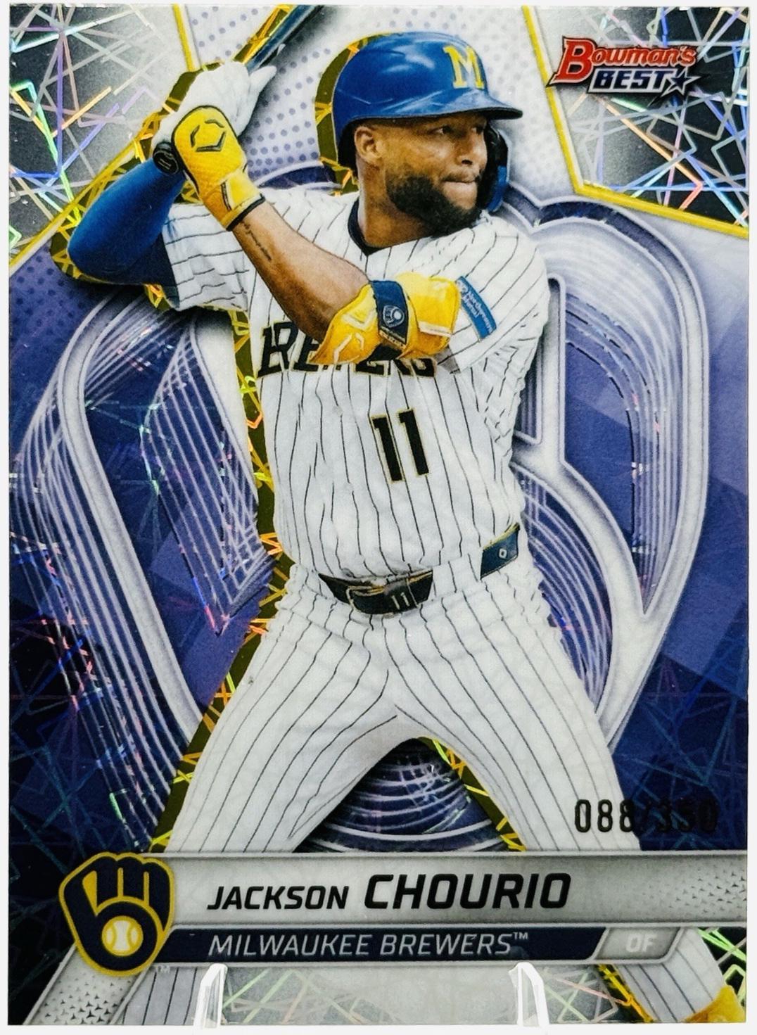 Jackson Chourio [Lazer Refractor] #10