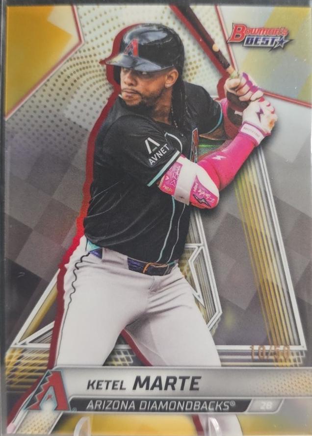 Ketel Marte [Gold Refractor] #62